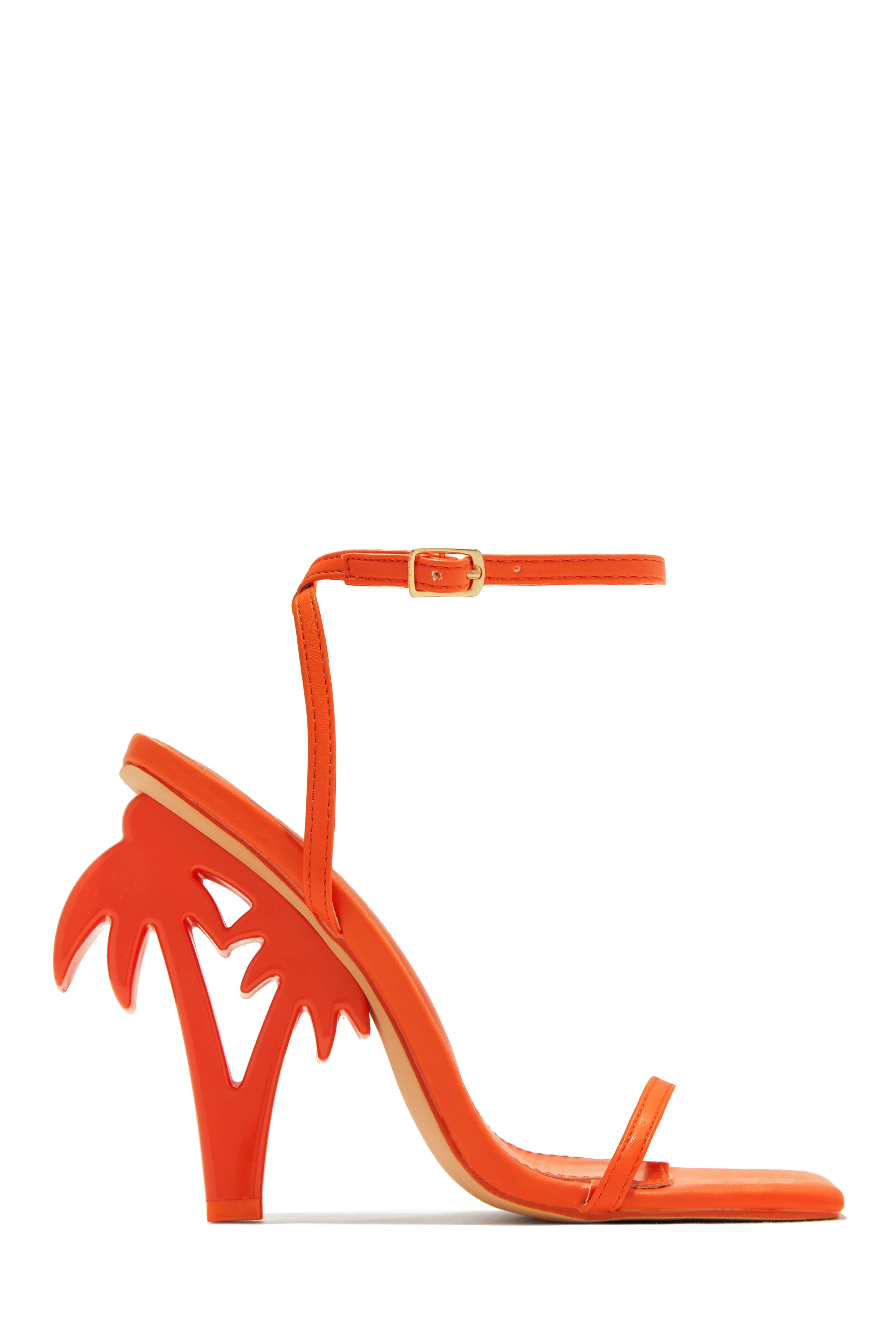 Palm Springs Palm Tree High Heels - Pink - Image 12