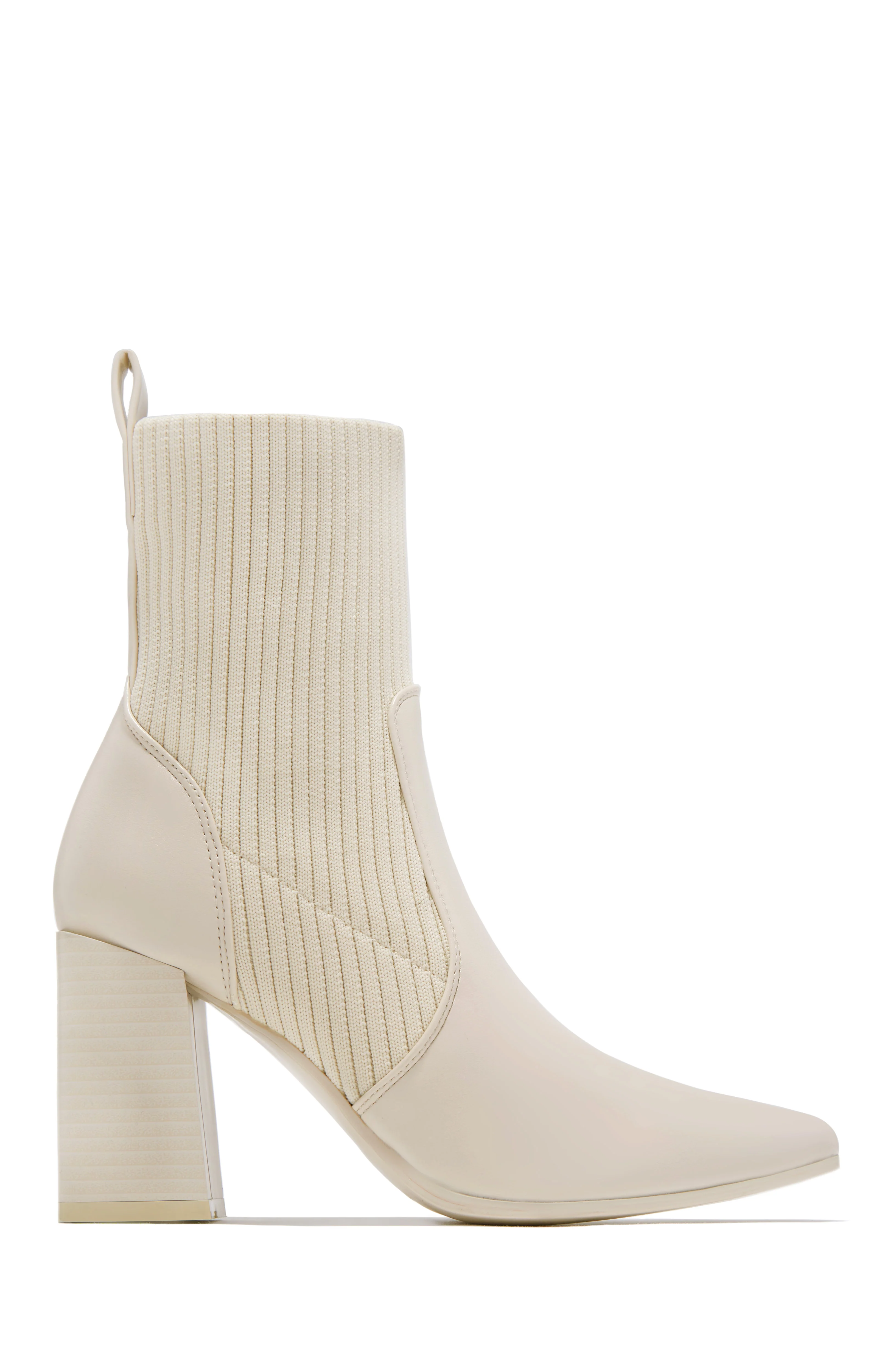 Perfect Night Block Heel Ankle Boots - Black - Image 7