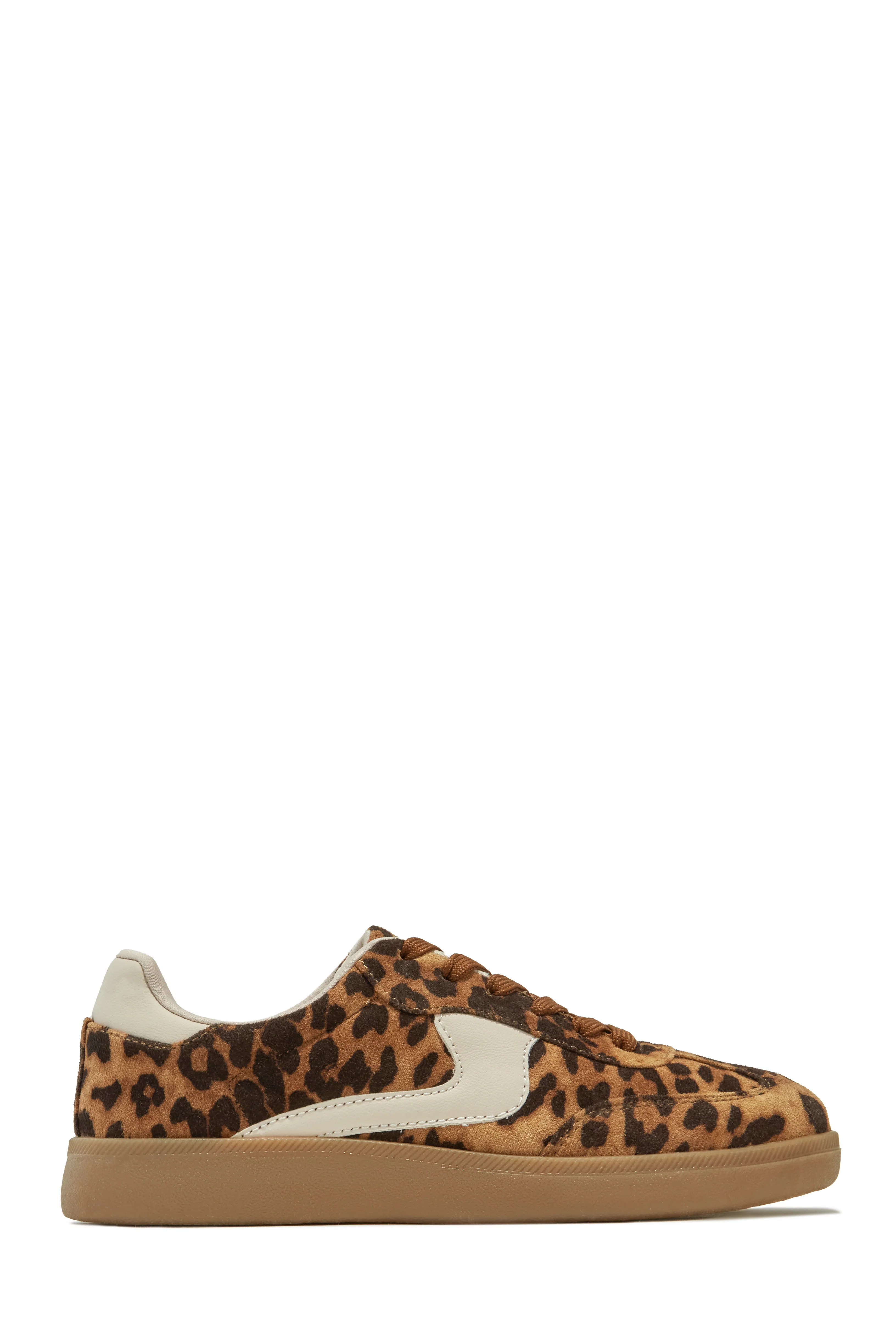 Piper Lace Up Sneakers - Leopard - Image 9