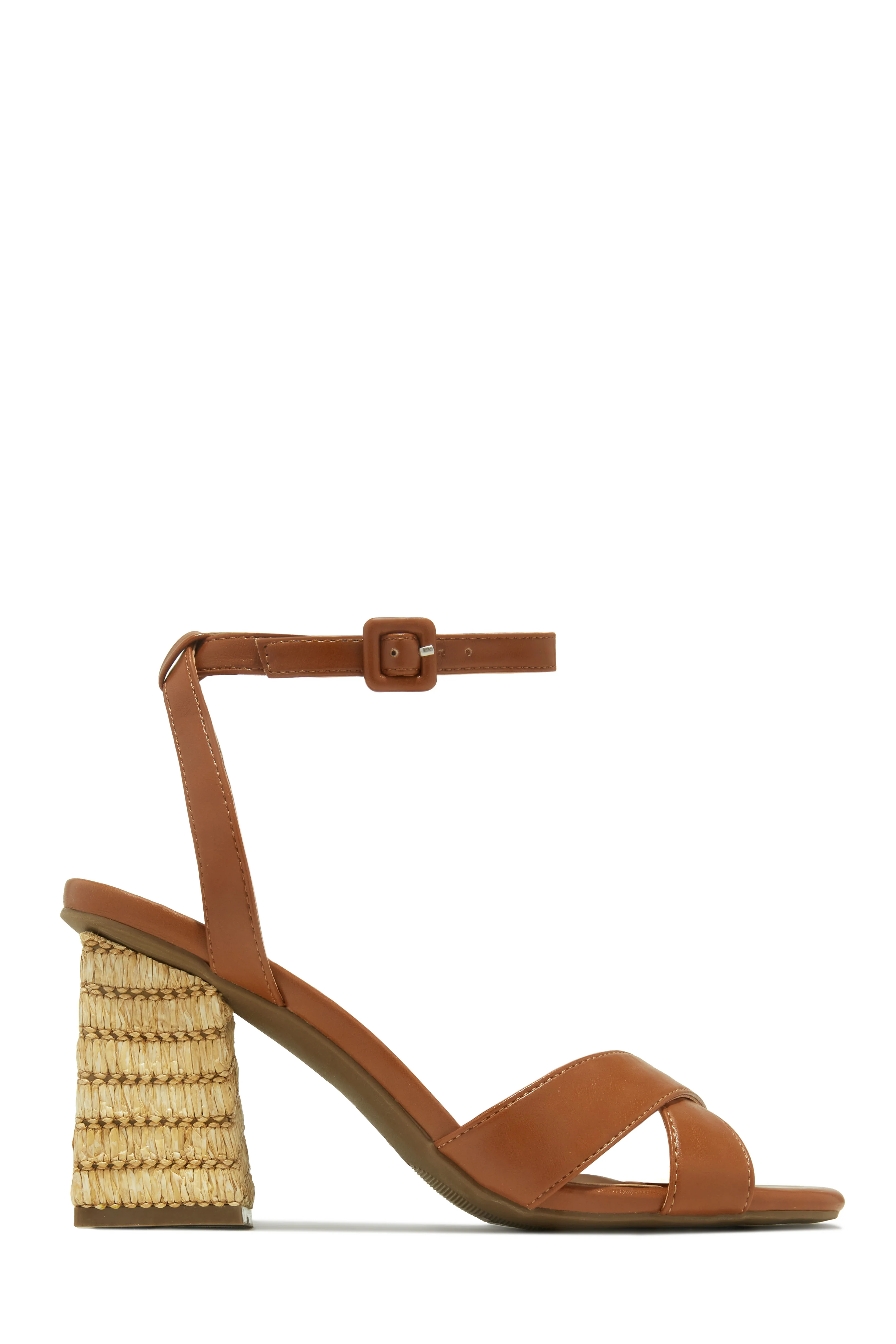 Punta Cana Block Heels - Chestnut - Image 6