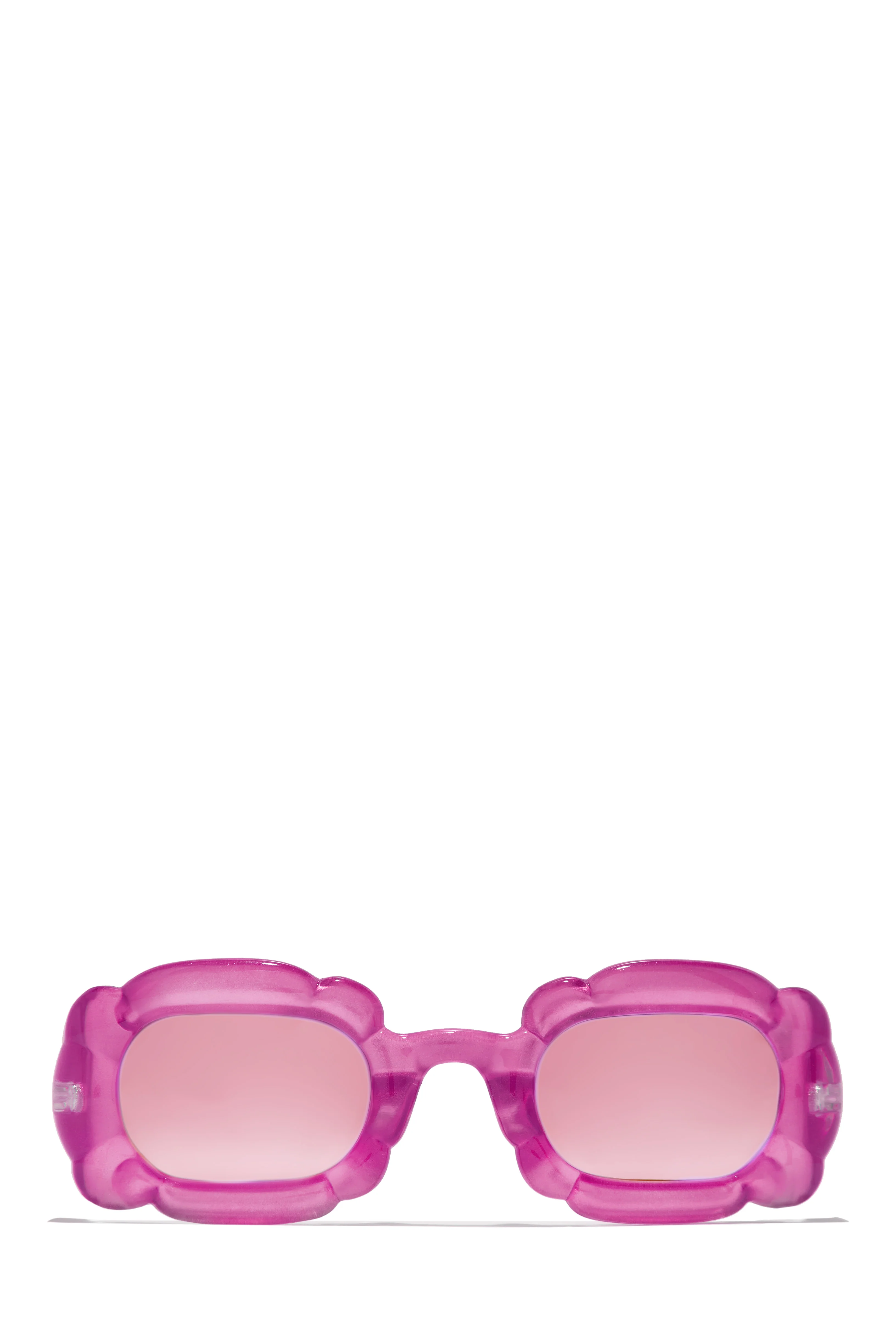 Pure Honey Unique Standout Frame Sunglasses - Black - Image 8