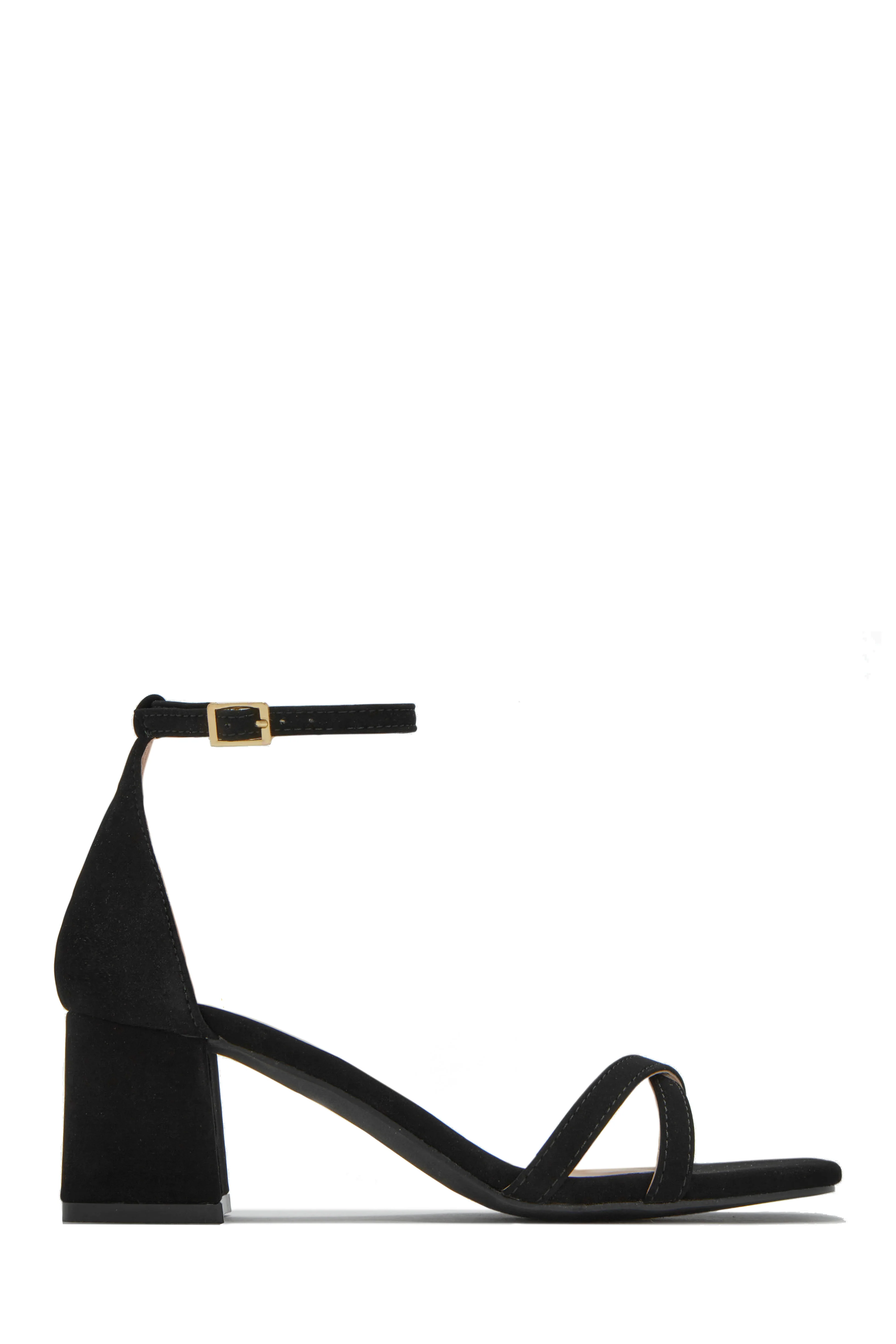 Rae Block Mid Heels - Silver - Image 5