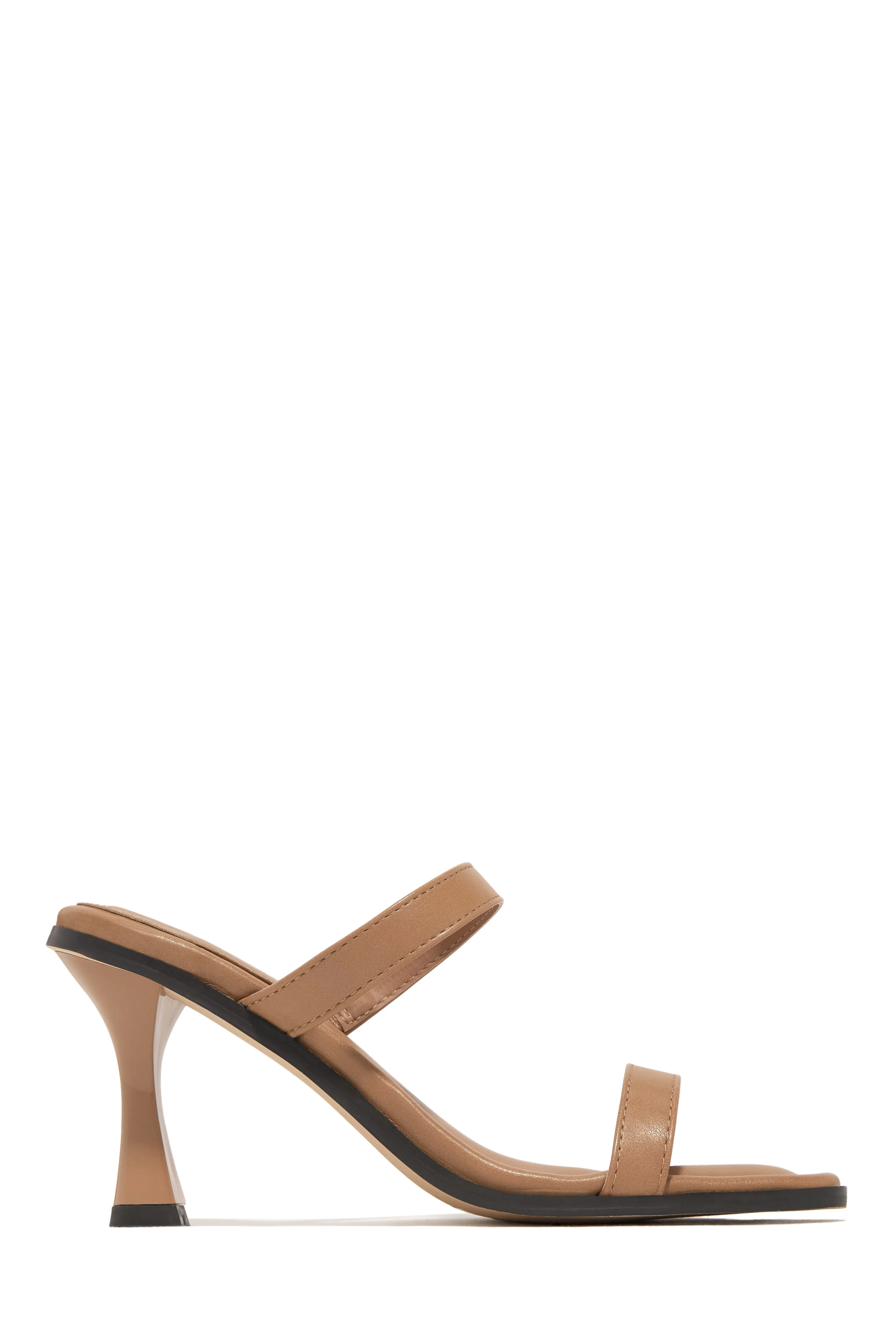Raylen Mid Heel Mules - White - Image 8