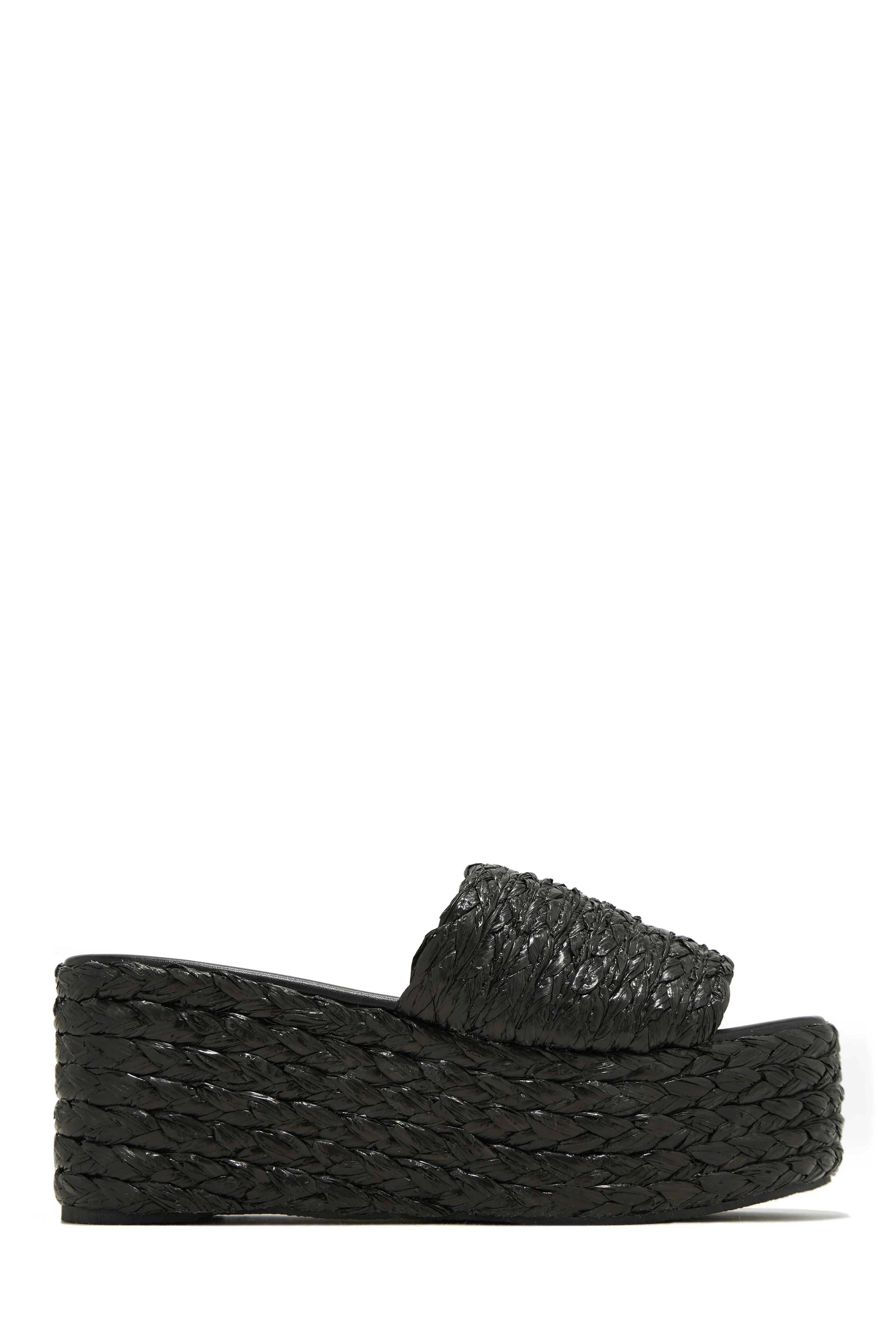 Rosalia Slip On Platform Sandals - Silver - Image 6