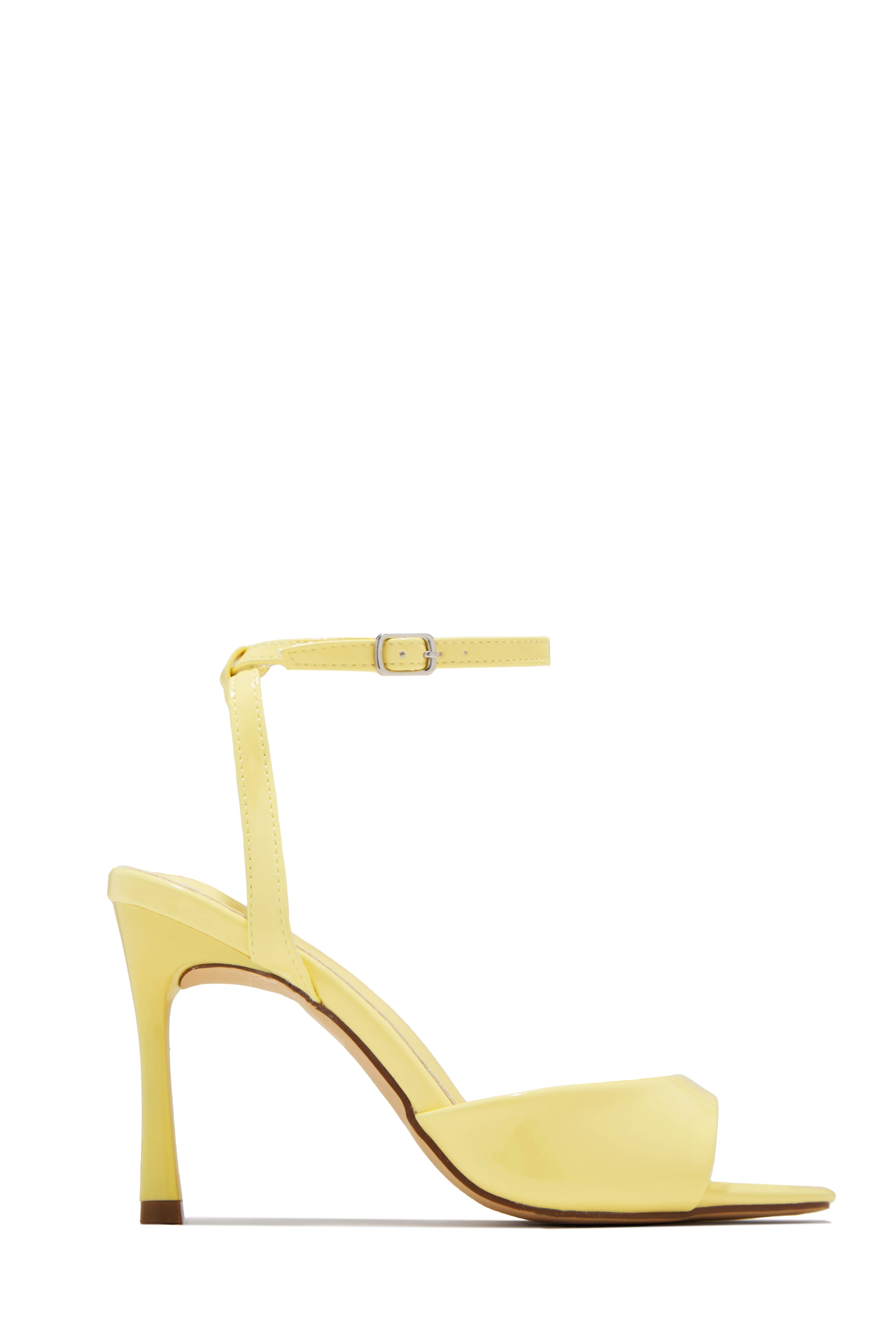Rubianna Mary Jane Ankle Strap Heels - Yellow - Image 5