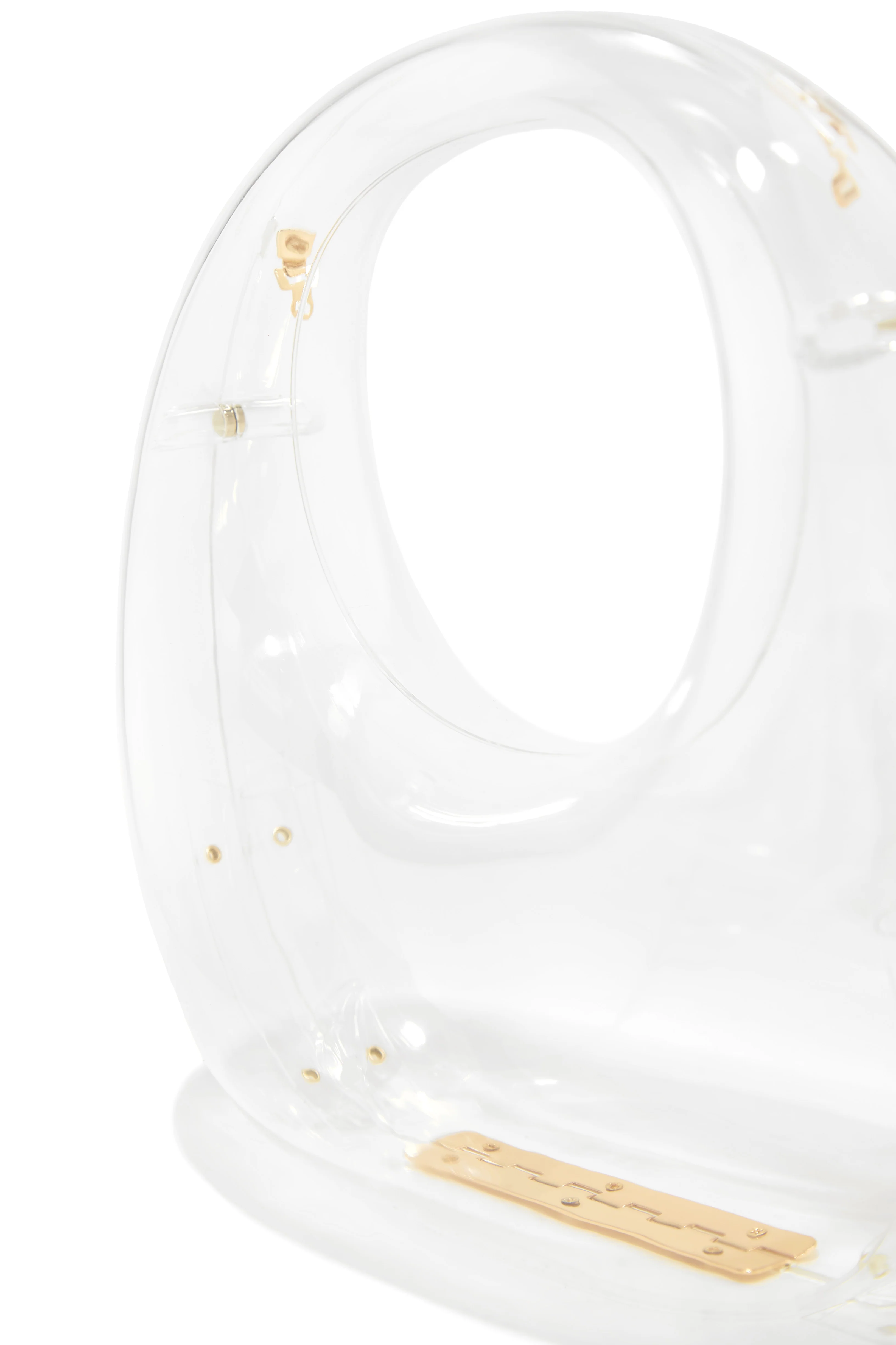 Sasha Clear Acrylic Handbag - Clear - Image 5