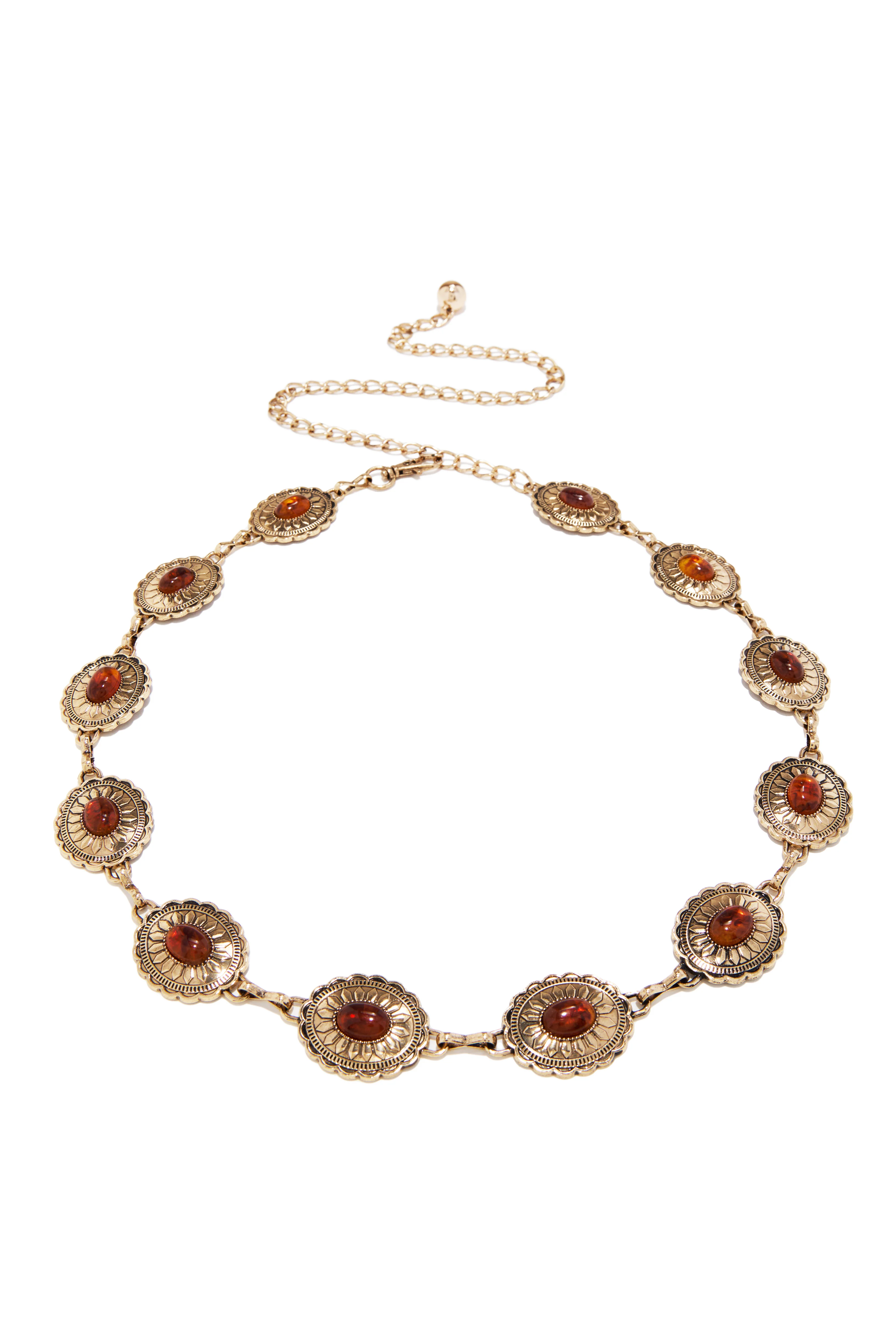 Selah Pendant Chain Belt - Gold - Image 3