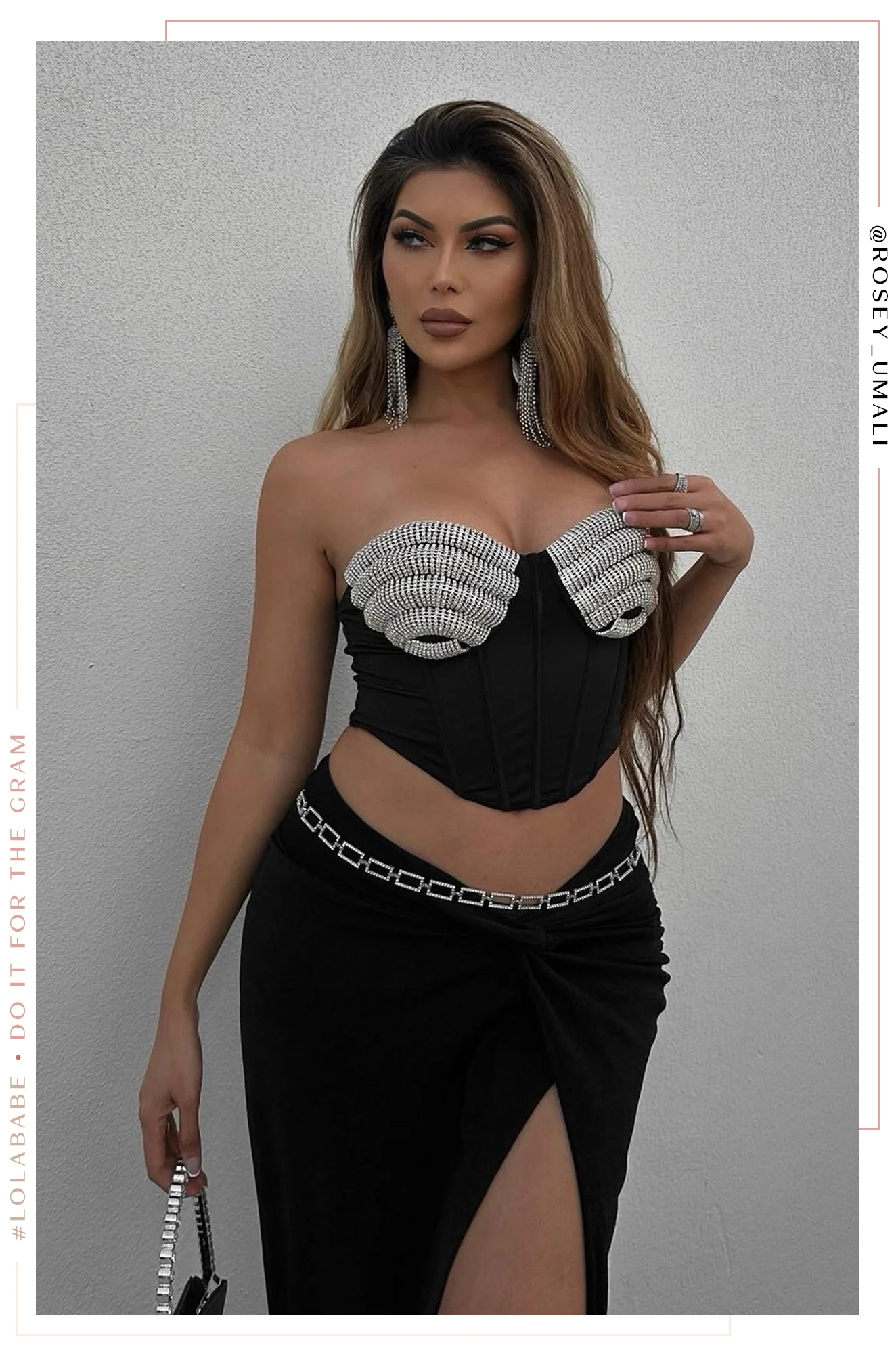 Showstopper Strapless Top - Black - Image 5