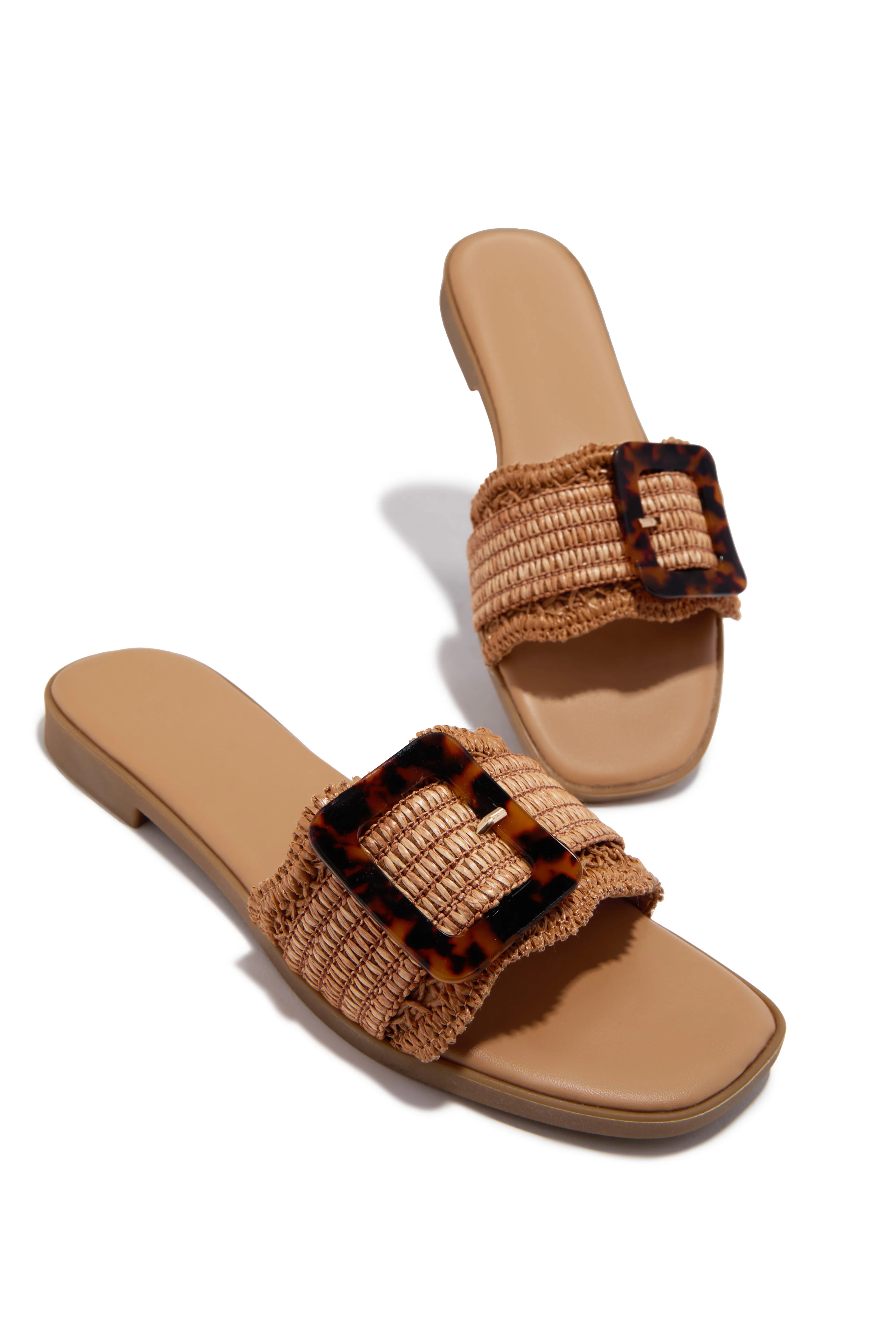 Soleil Slip On Sandals - Tan - Image 4