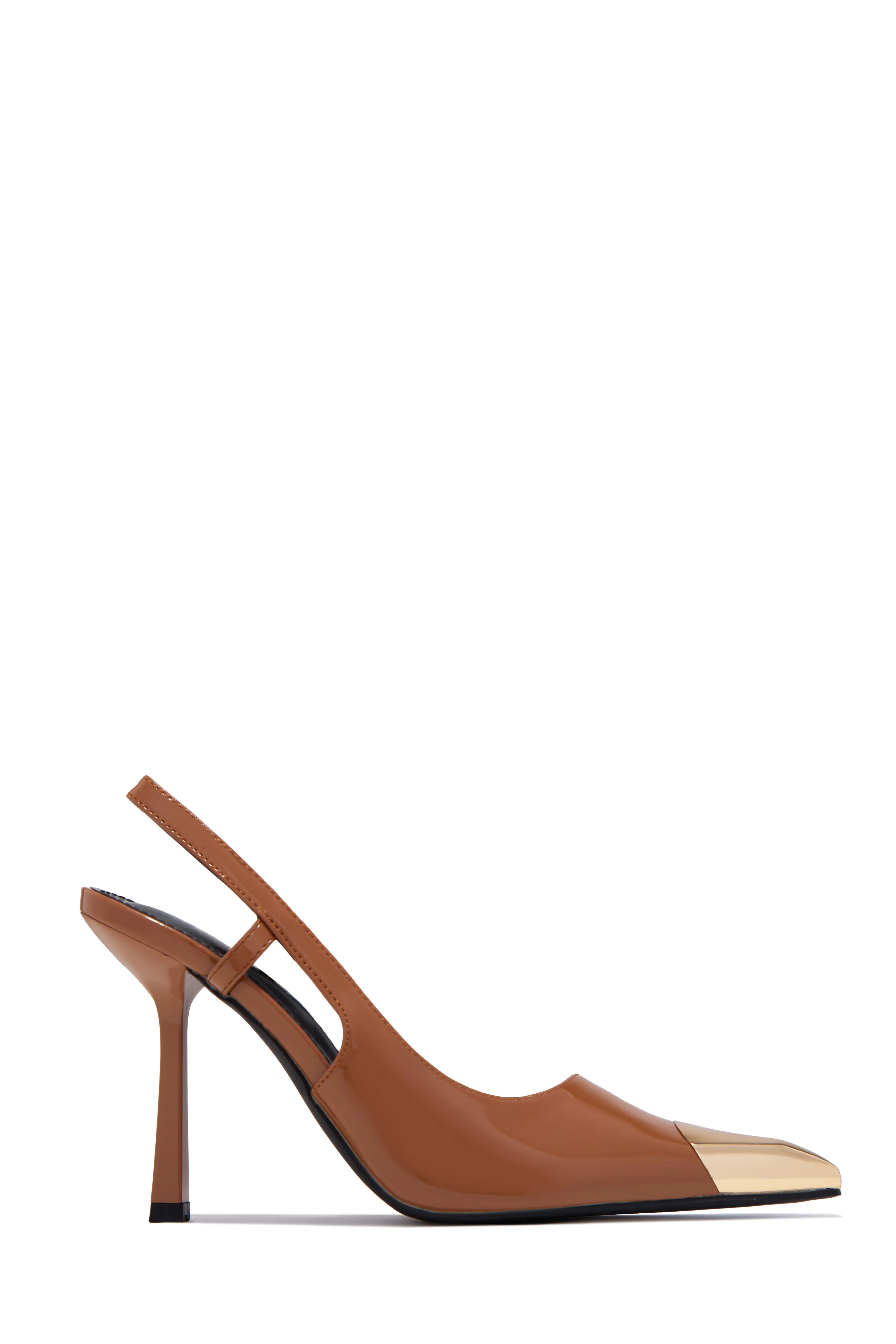 Sophia Slingback Pumps - Camel - Image 7