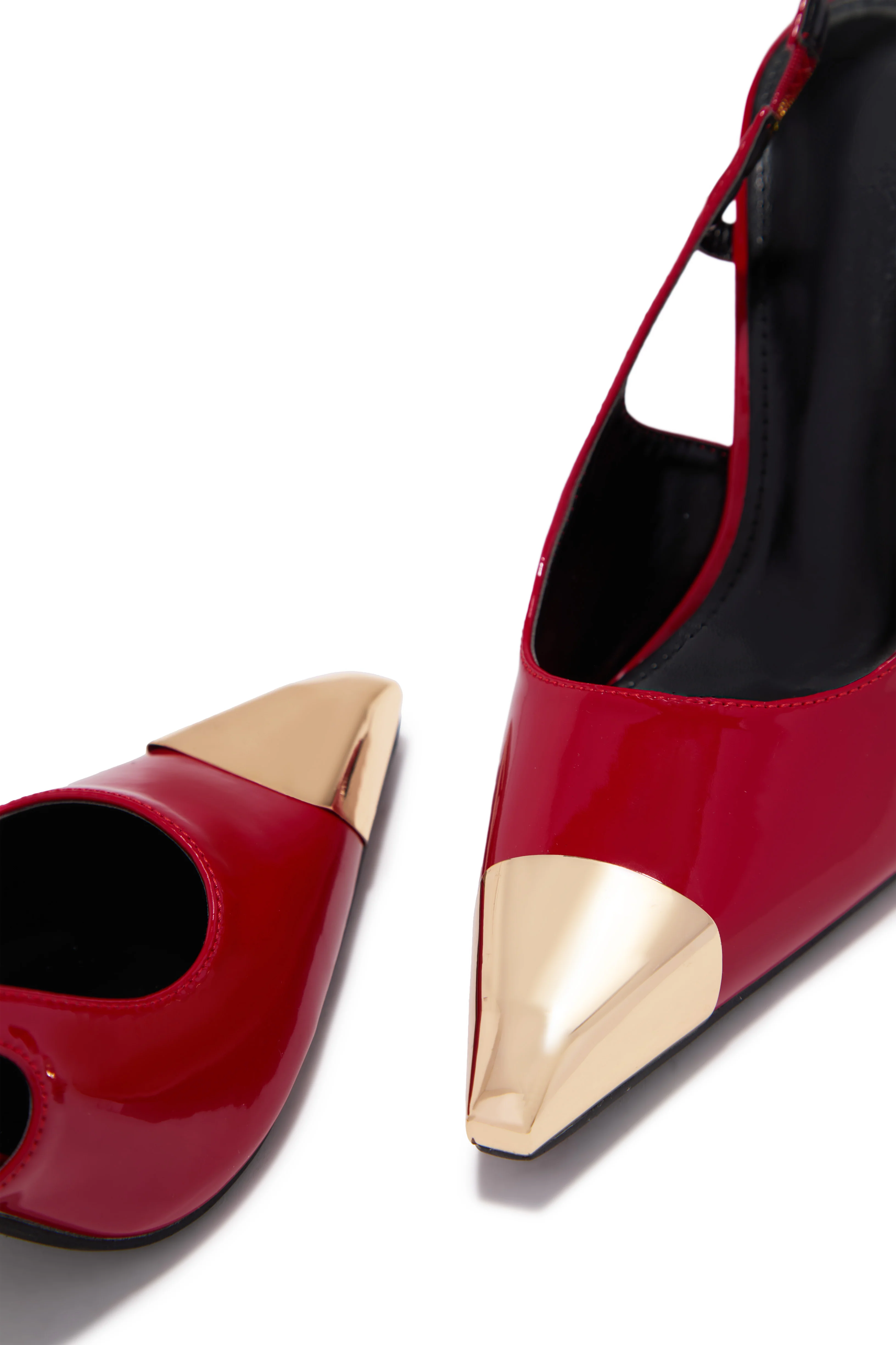 Sophia Slingback Pumps - Red - Image 4