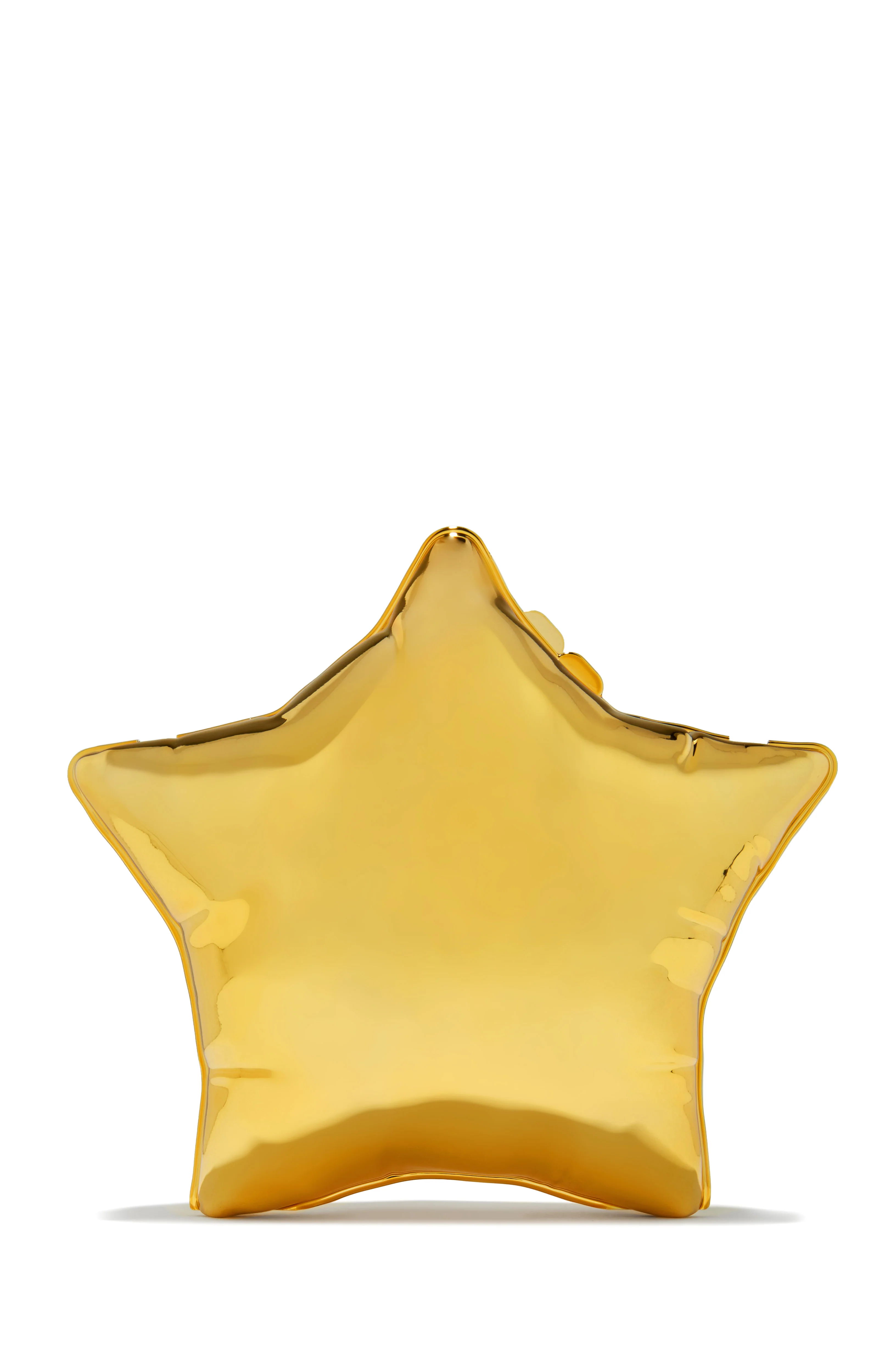 Star Girl Balloon Clutch Bag - Gold - Image 6