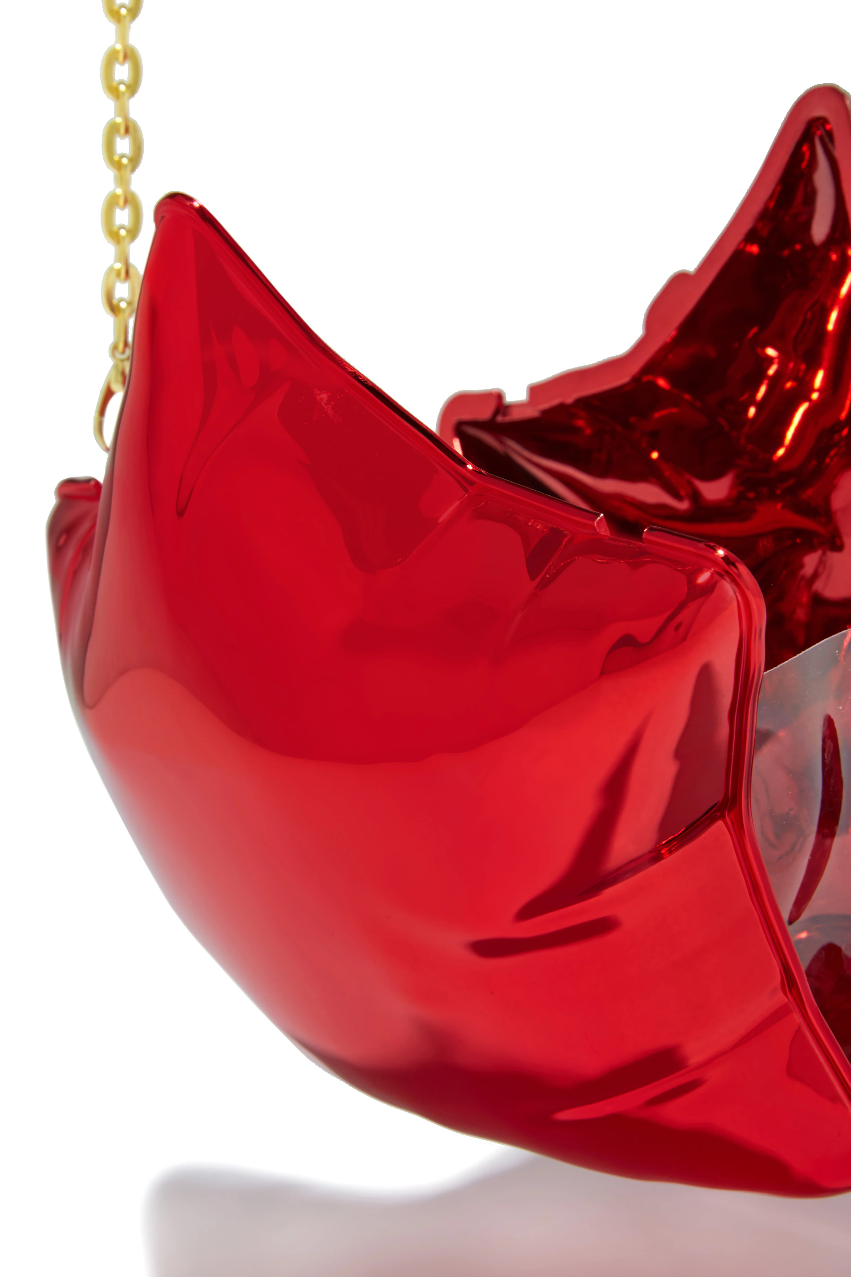 Star Girl Balloon Clutch Bag - Red - Image 5