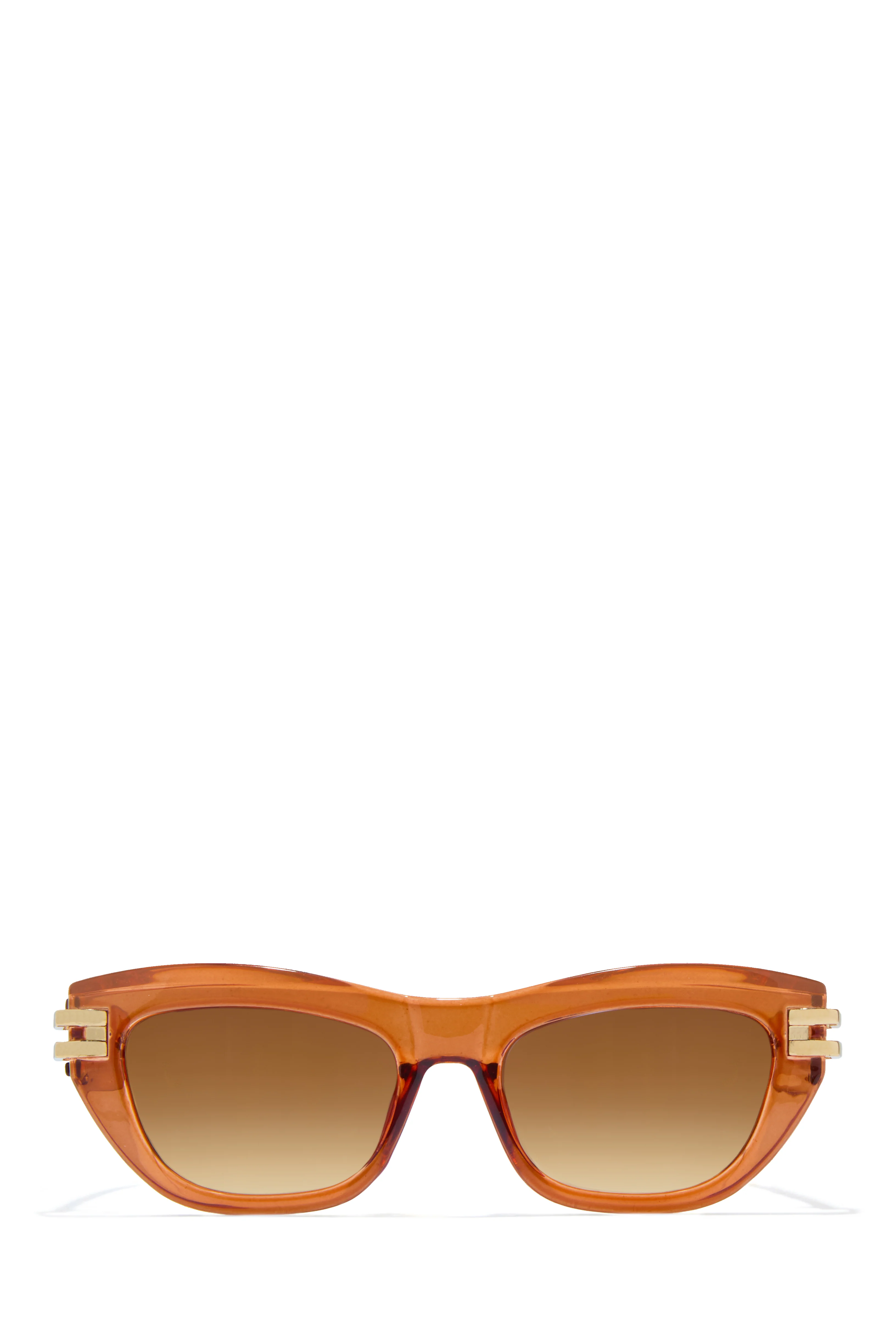 Sunny & Chic Sunglasses - Tan - Image 4