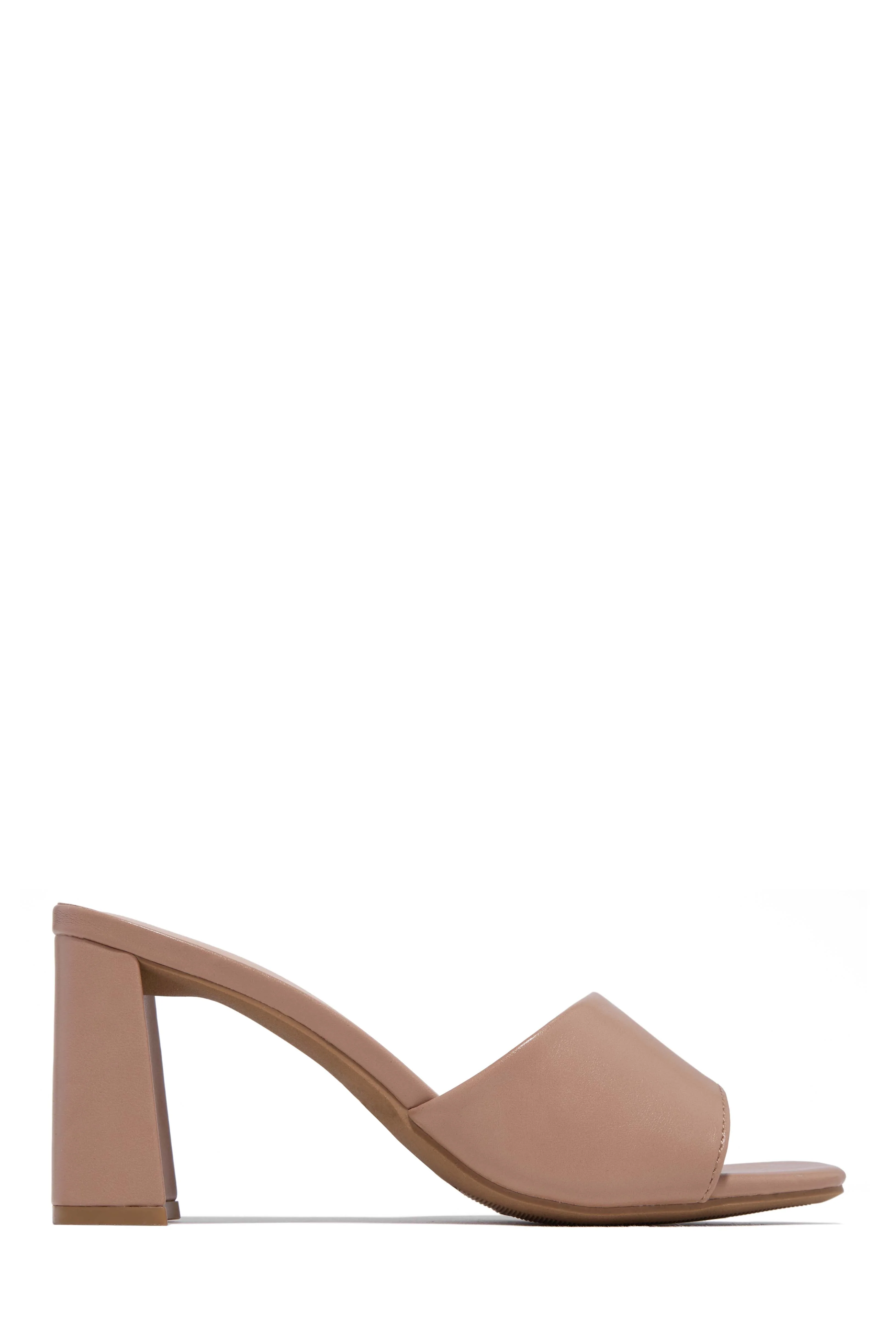 Sylva Block Heel Mules - Silver - Image 8
