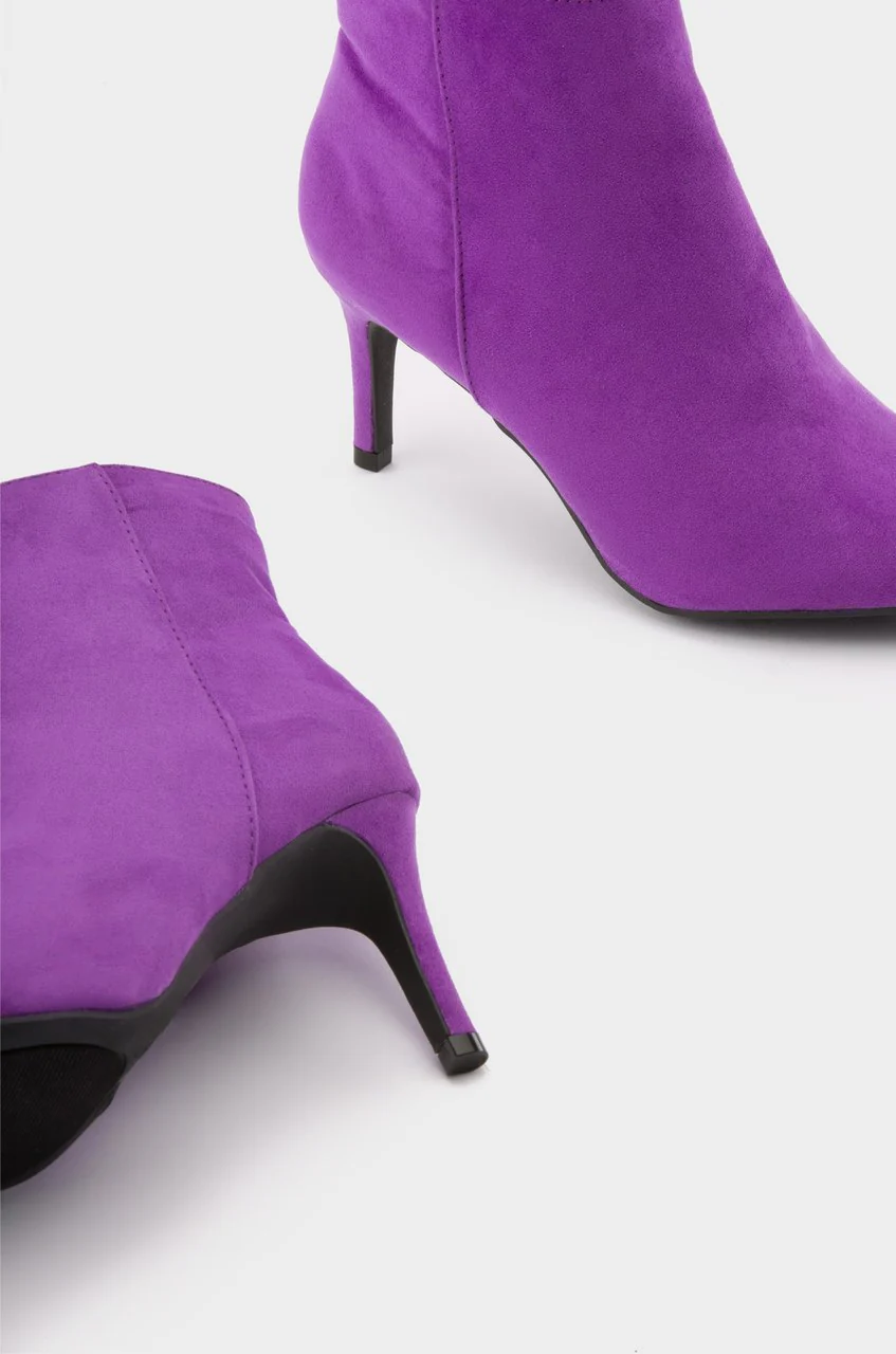 Too Chic Mid Heel - Purple - Image 2