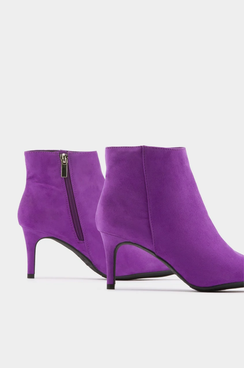 Too Chic Mid Heel - Purple - Image 3