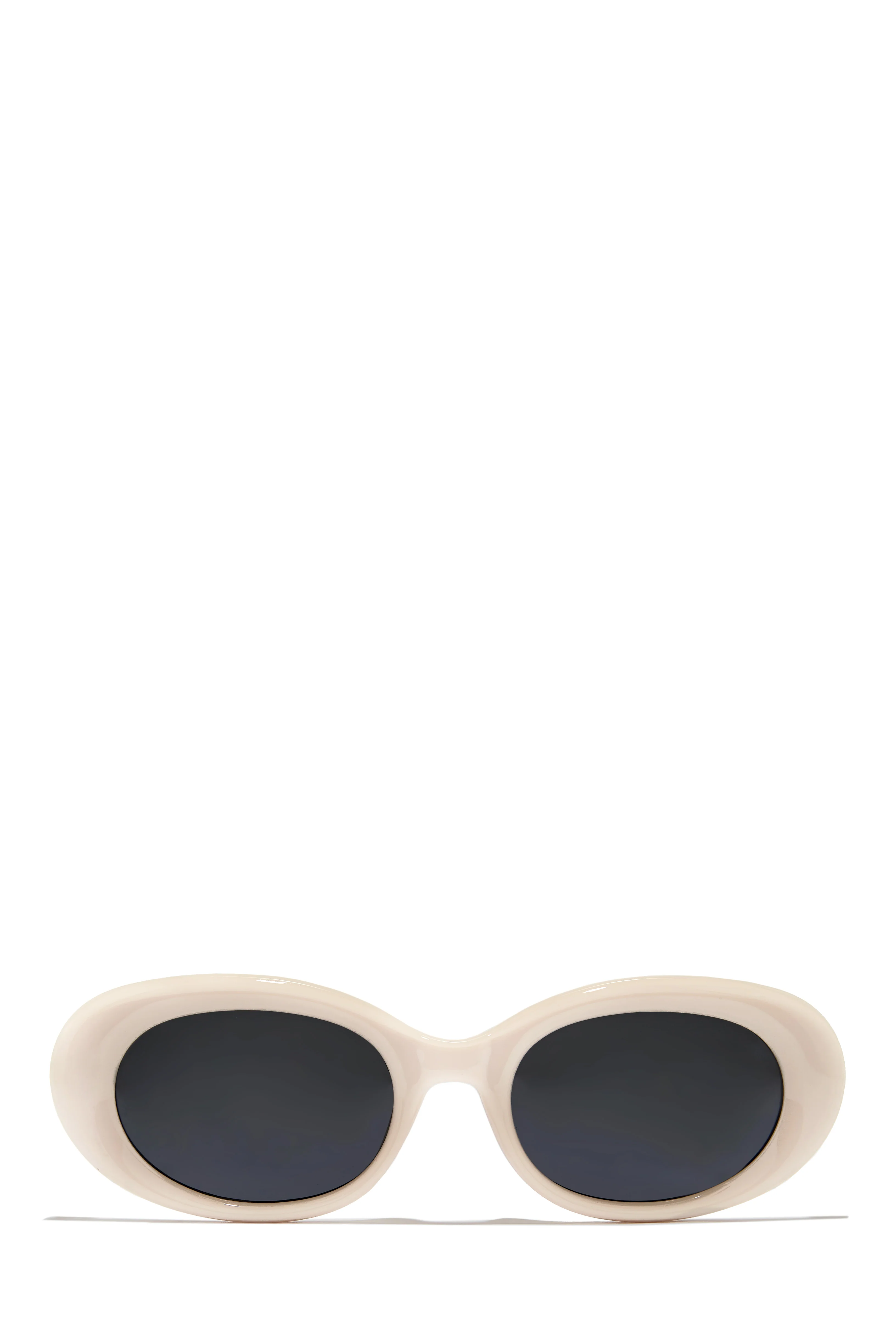 Tube Girl Oval Sunglasses - Purple - Image 5