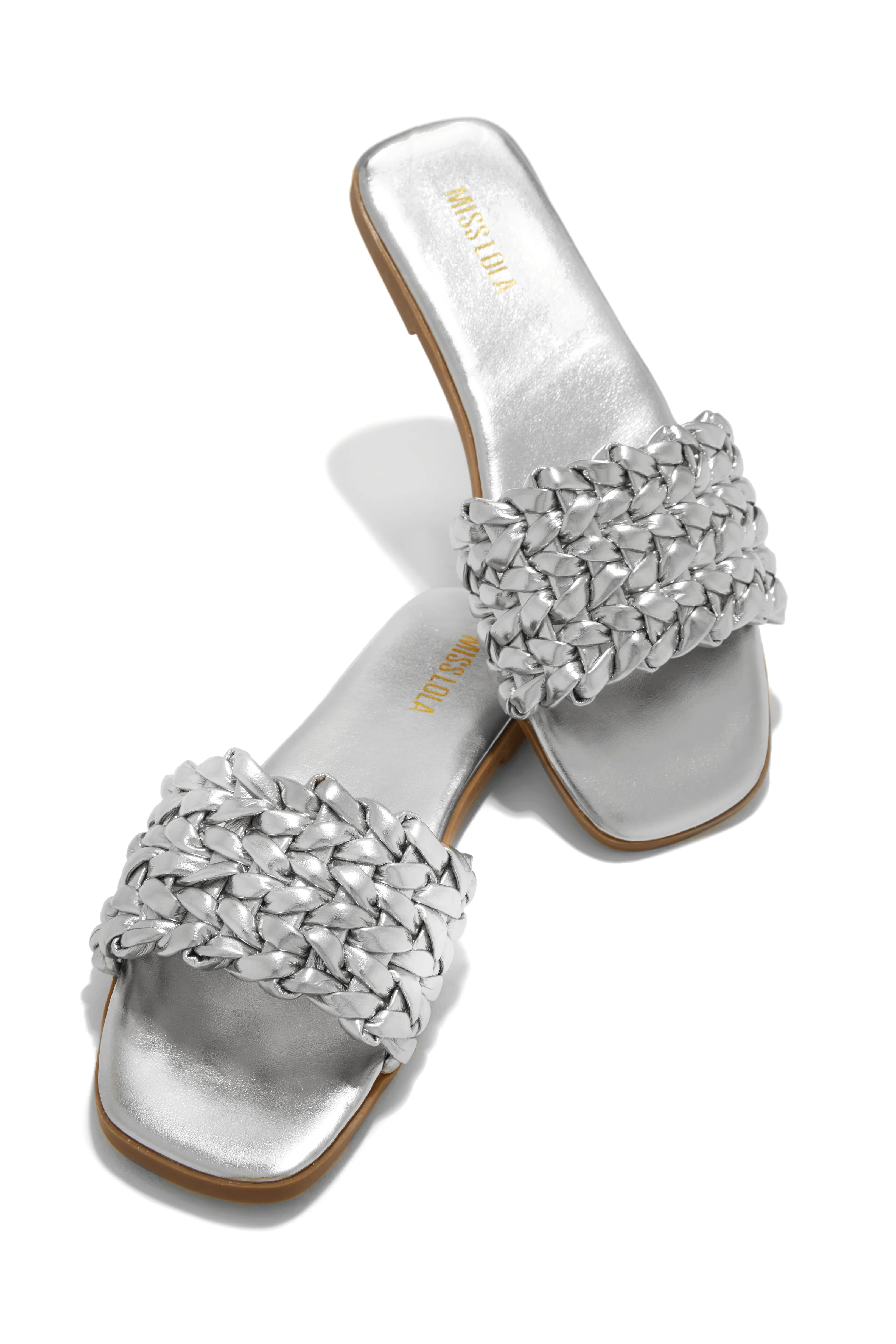 Tulum Sun Slip On Sandals - Gold - Image 10