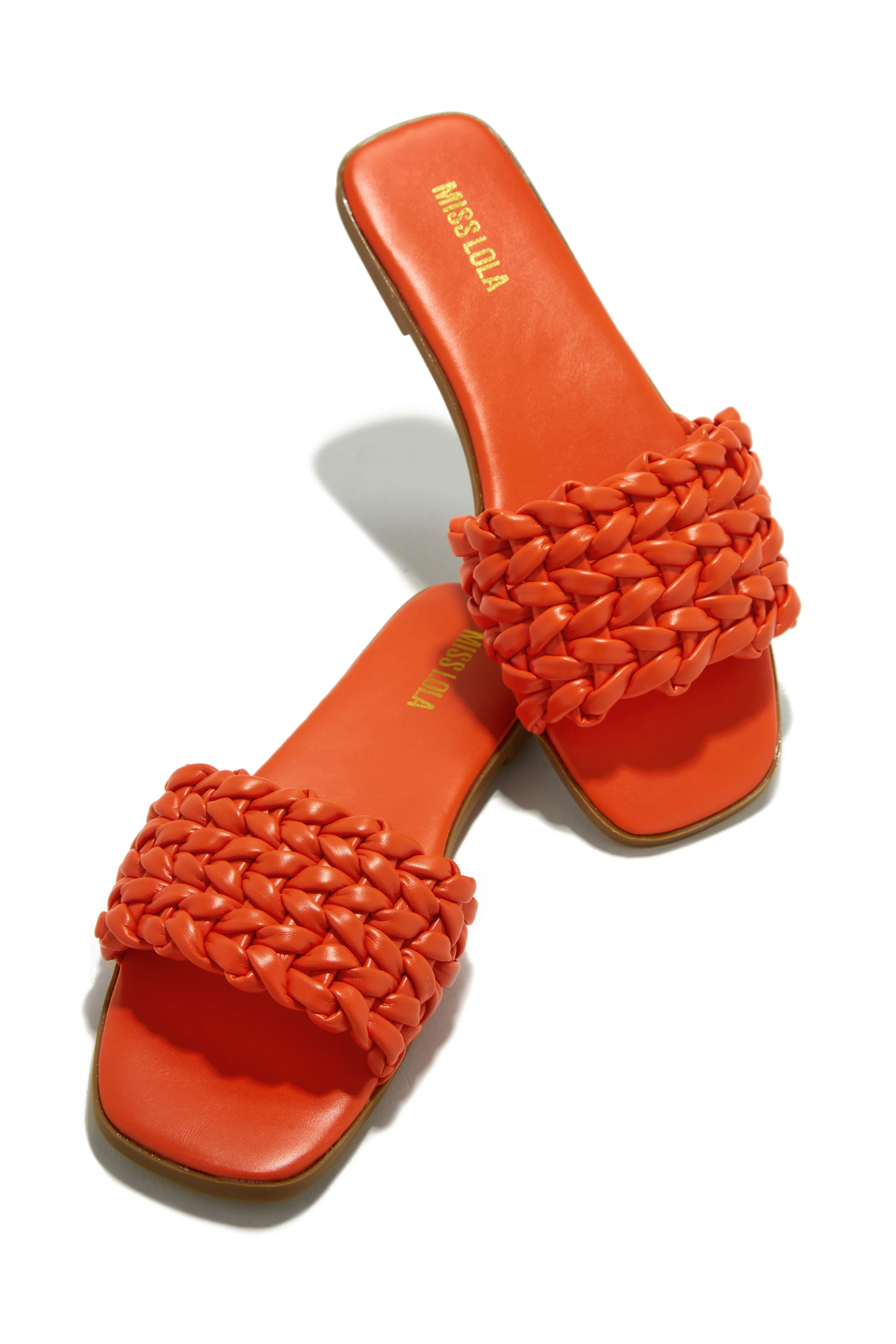 Tulum Sun Slip On Sandals - Orange - Image 5