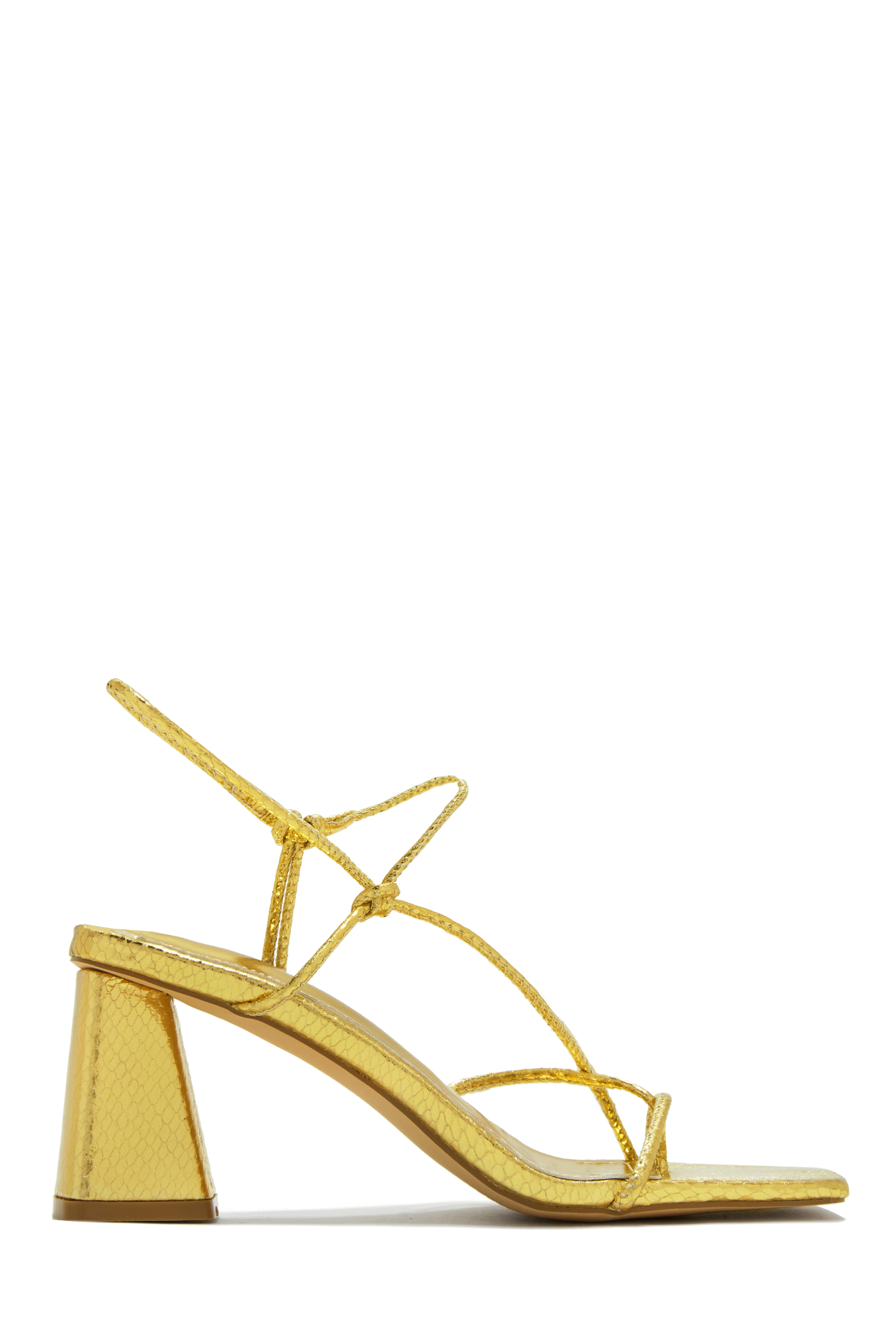 Vacation Memories Block Mid Heels - White - Image 6