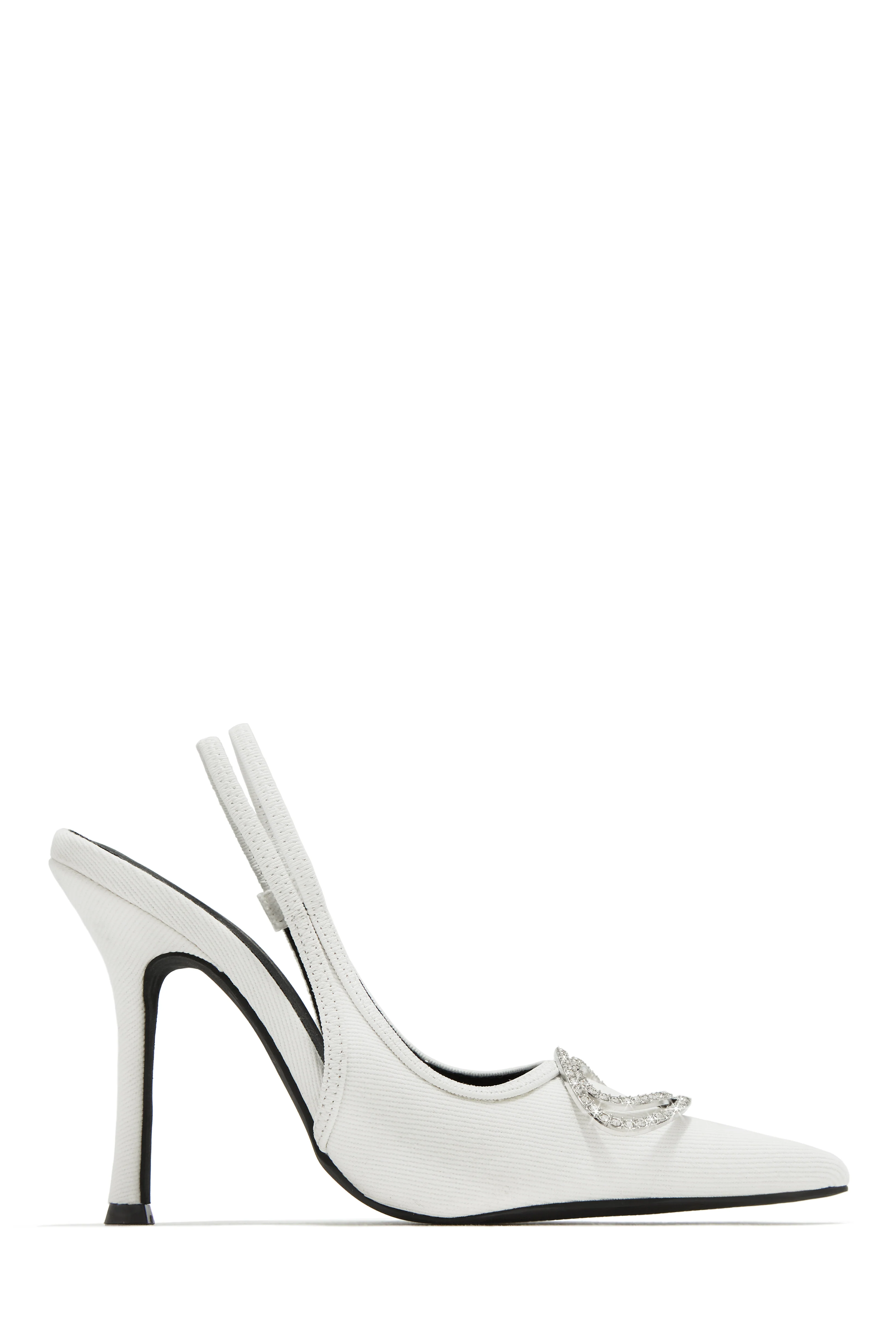 Valeria Slingback High Heel Pumps - Denim - Image 12
