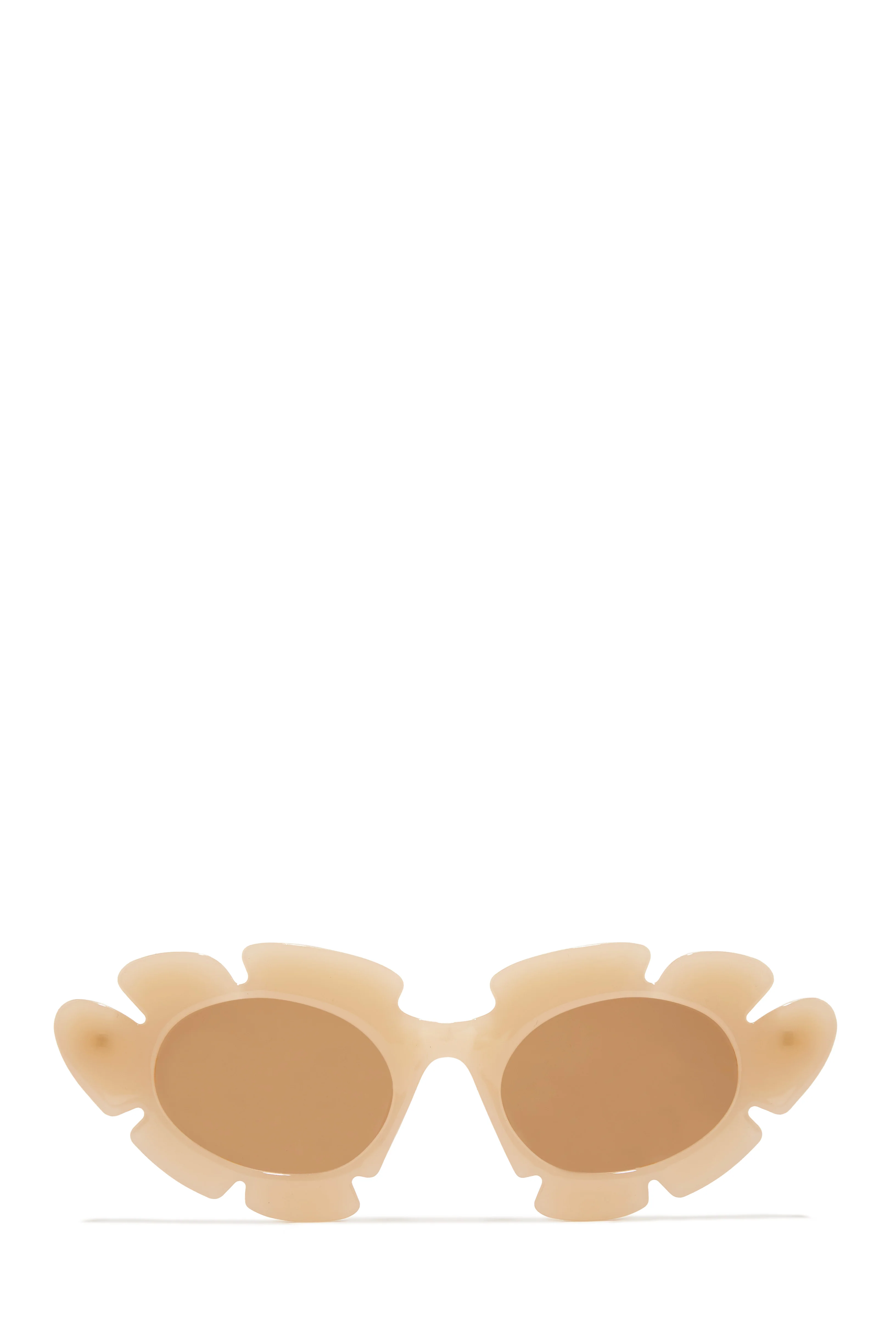Weekend Flirt Unique Standout Frame Sunglasses - Black - Image 6