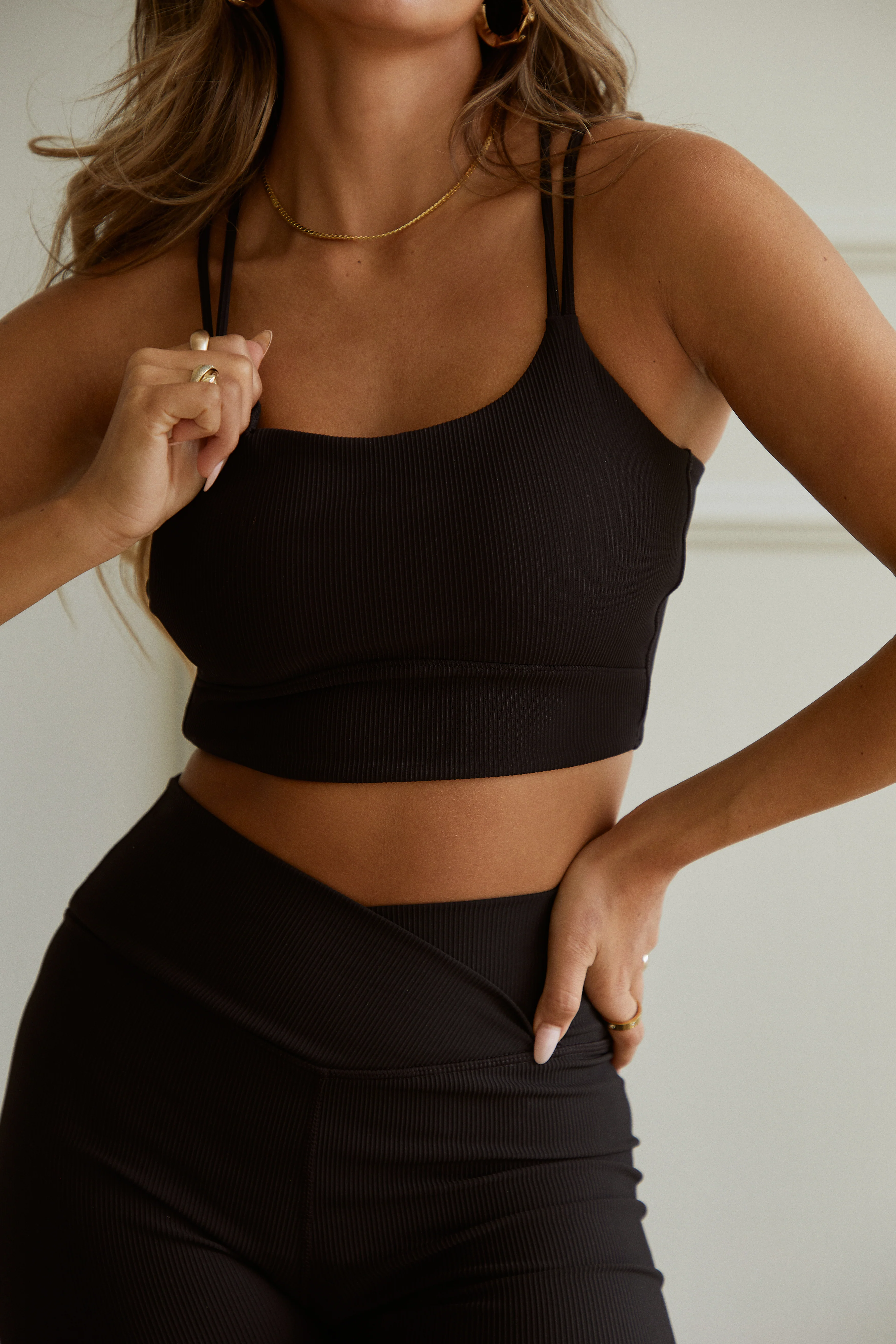 Weekend Moves Sports Bra - Black - Image 8