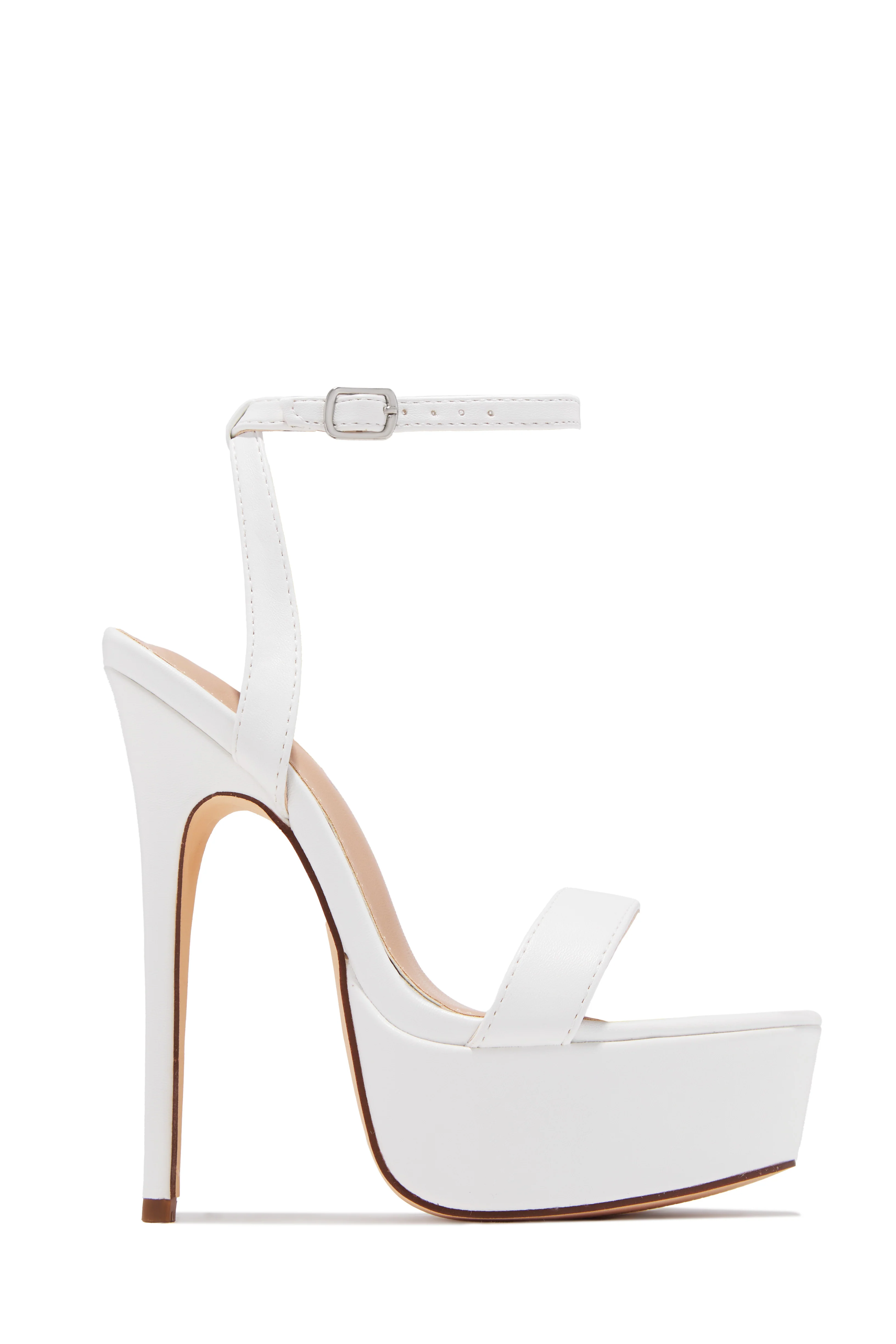 Your Temptation Platform High Heels - White - Image 4