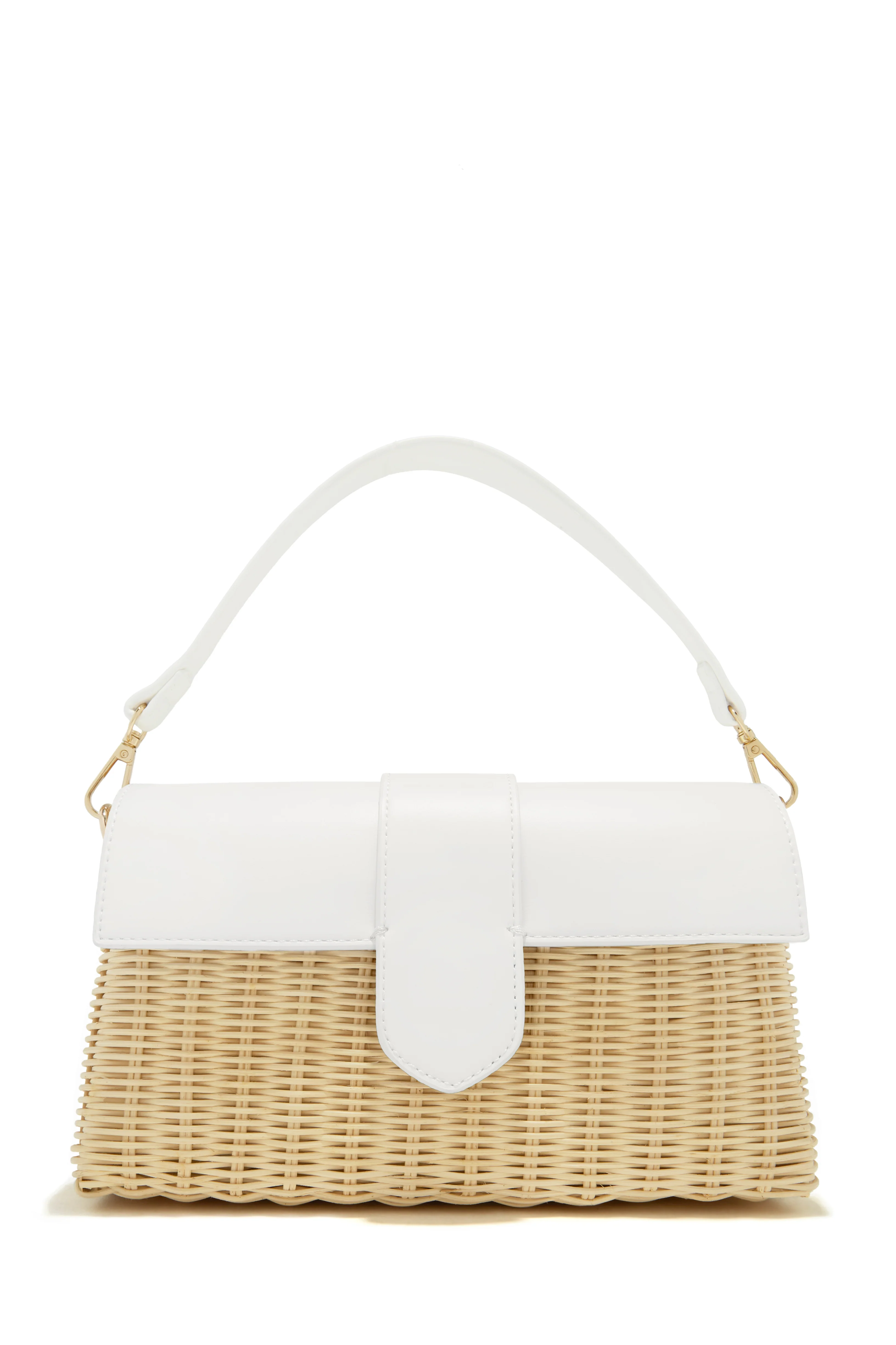 Ysabel Woven Straw Crossbody Bag - Blue - Image 12